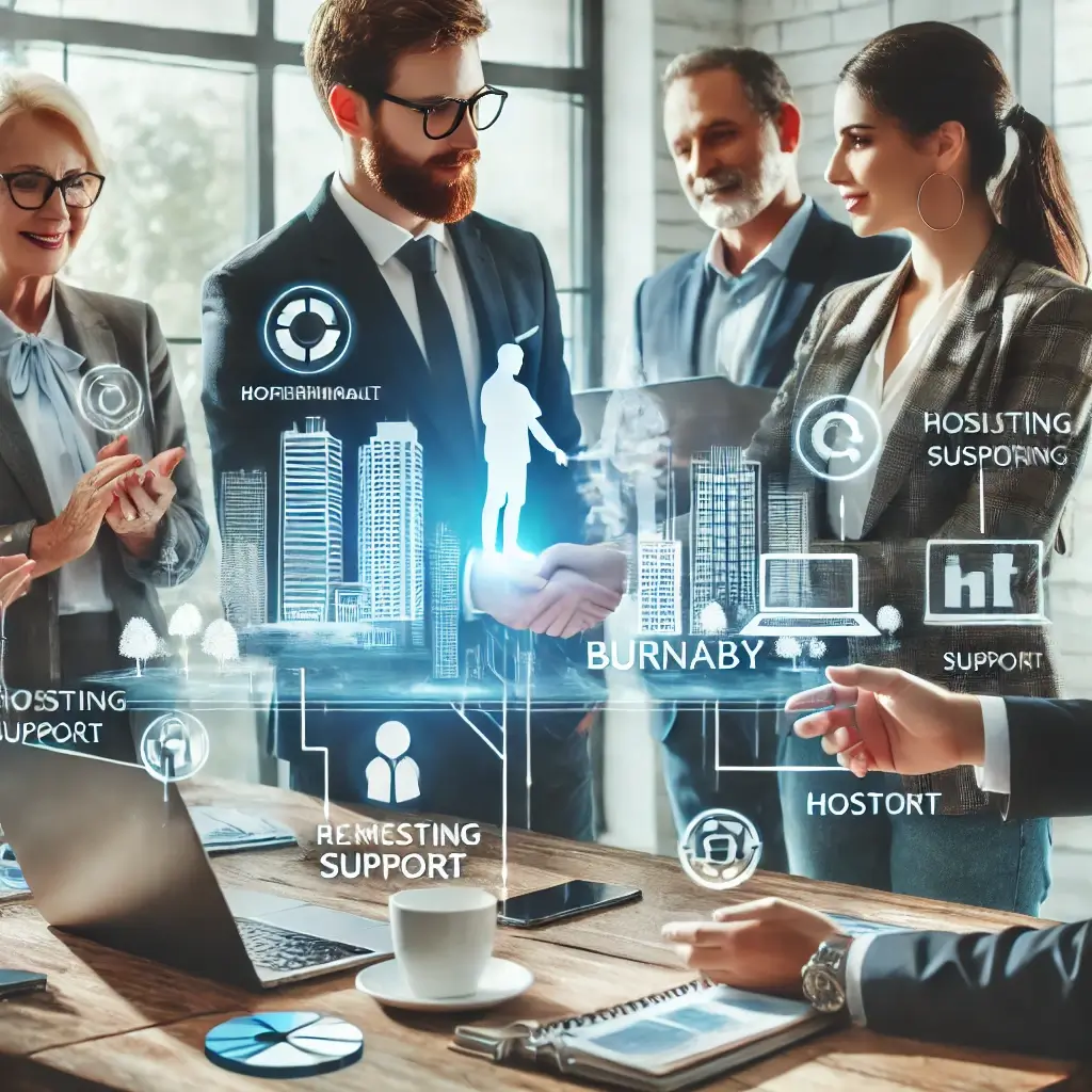 A professional team helping businesses grow online in Burnaby.