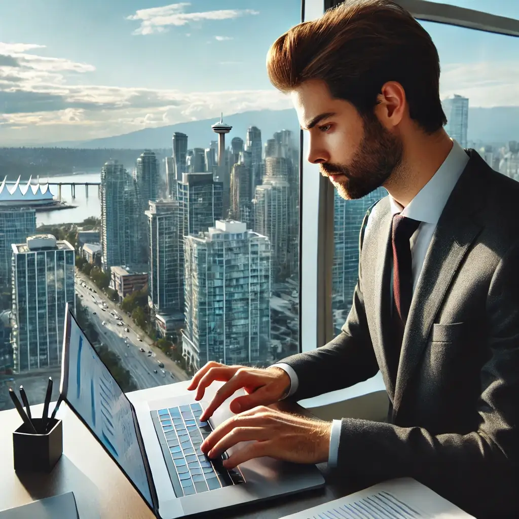 Business owner contacting Metro Vancouver IT.