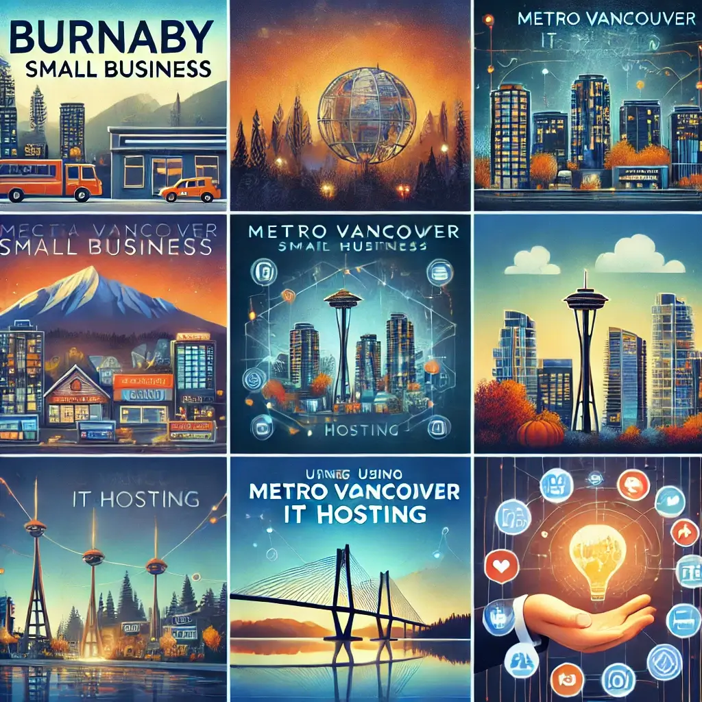 Successful Burnaby business owners using Metro Vancouver IT hosting