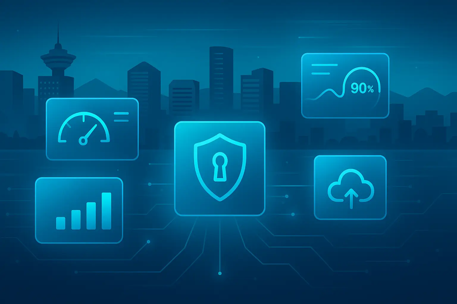 Results-focused IT illustration